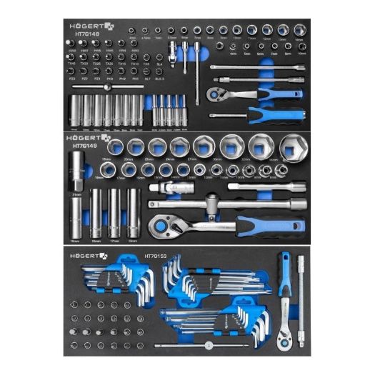 Profesionalna kolica za alat s 544 kom alata