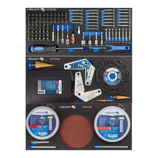 Profesionalna kolica za alat s 544 kom alata