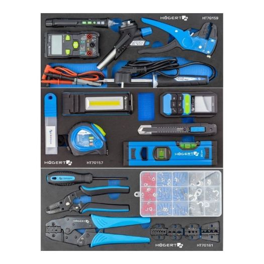 Profesionalna kolica za alat s 544 kom alata