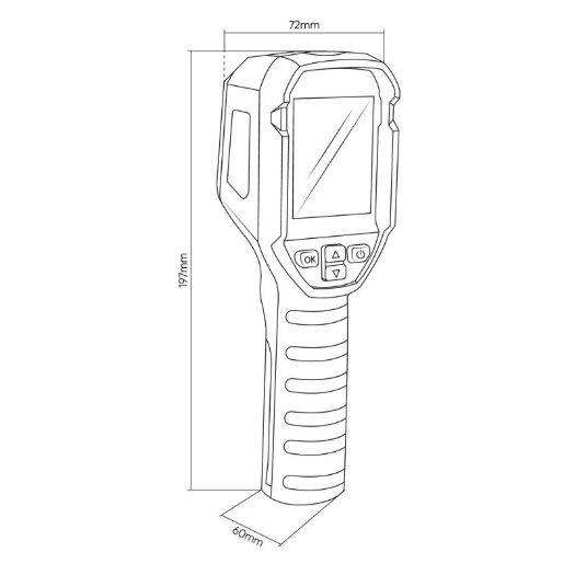 Termovizijska kamera -20/400 C