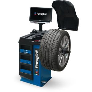 Poluautomatska balansirka kotača G2.140R, 10 – 26”, 240V