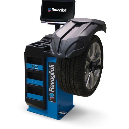 poluautomatska balansirka kotača 10-28"