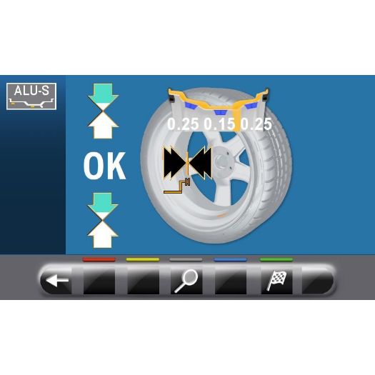 Poluautomatska balansirka kotača G3.150WS, 10 – 26”, 240 V