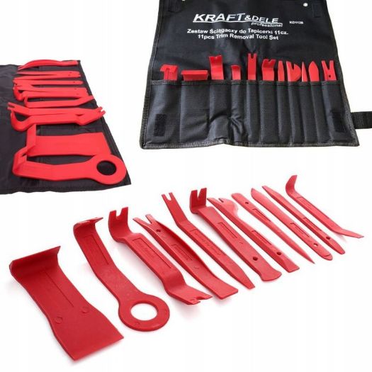 Set alata za skidanje tapecirunga 11 dijelova