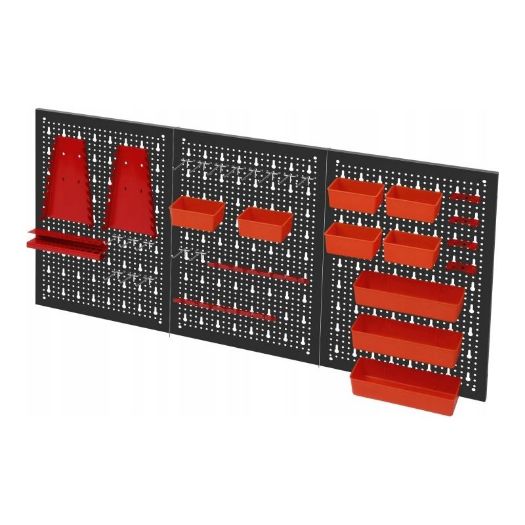 Zidni metalni panel za alat 120 × 60 cm