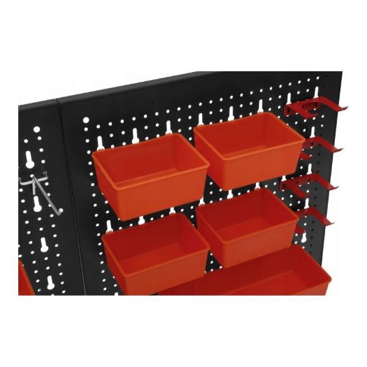 Zidni metalni panel za alat 120 × 60 cm