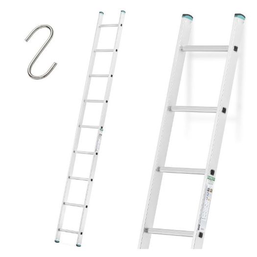 Jednodijelne ljestve, 1×9 / dužina: 2,56 m