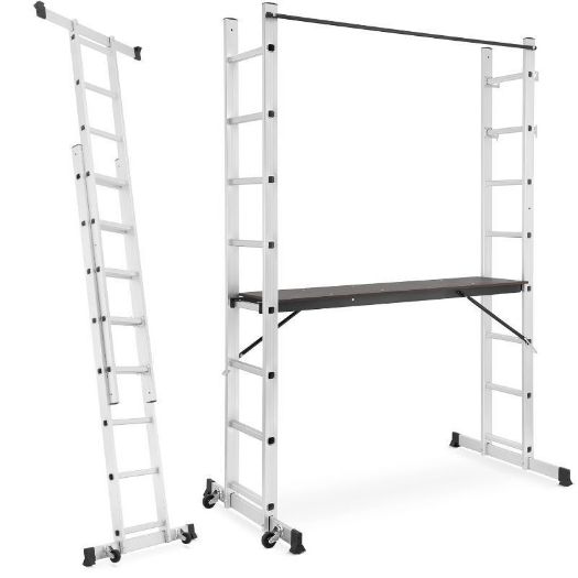 Aluminijska skela- ljestve 2x8 gazišta