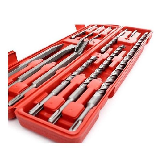 Set SDS Plus svrdla i dlijeta, 12-dijelni