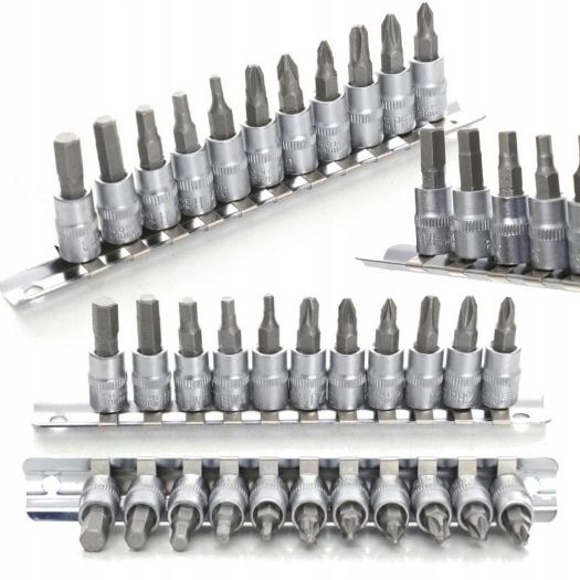 Set nasadnih ključeva 1/4", 11 kom