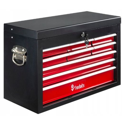 Kutija za alat s 9 ladica, 600 × 260 × 385 mm, metalna