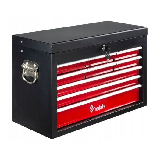 Kutija za alat s 9 ladica, 600 × 260 × 385 mm, metalna