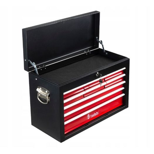 Kutija za alat s 9 ladica, 600 × 260 × 385 mm, metalna