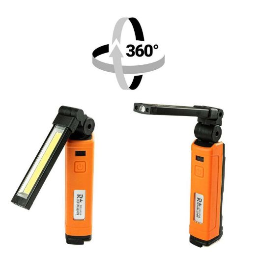 Višenamjenska, punjiva, LED + UV radionička lampa/svjetiljka 