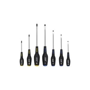 Set odvijača CrV, gumene ručke, 7 kom