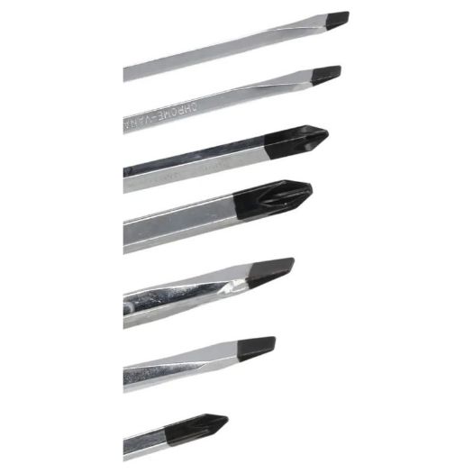 Set udarnih odvijača CrV, 7 kom