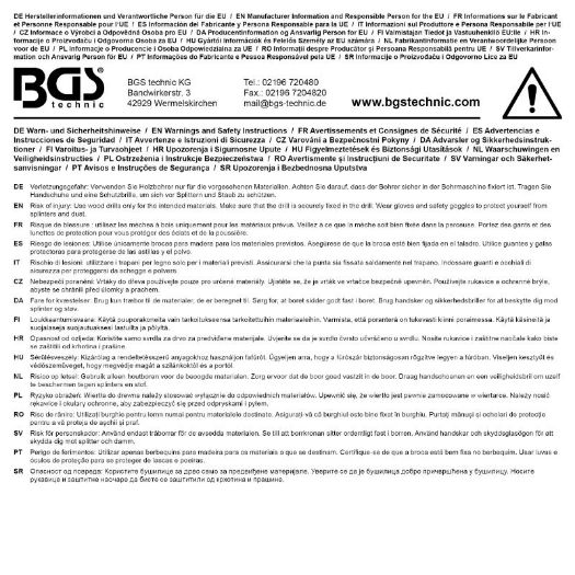 Set svrdla za bušenje čepova | 6 - 8 - 10 - 13 mm | 4-dijelni