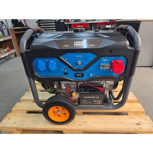 Generator električne snage od 8000 W s benzinskim motorom, 230V, 12V