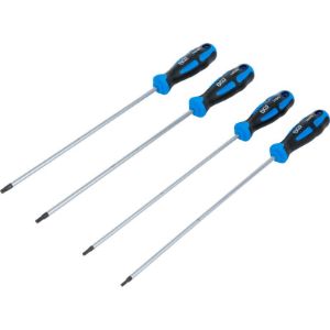 Set odvijača | extra dugi | T-Star (za Torx) | T15 - T30 | 4 kom
