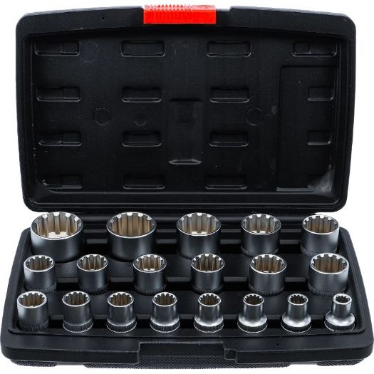 Set nasadnih ključeva, Gear Lock | 12,5 mm, 1/2" | 19 kom