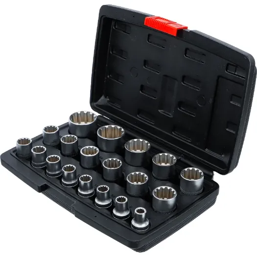 Set nasadnih ključeva, Gear Lock | 12,5 mm, 1/2" | 19 kom