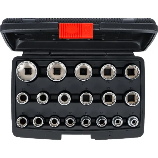 Set nasadnih ključeva, Gear Lock | 12,5 mm, 1/2" | 19 kom