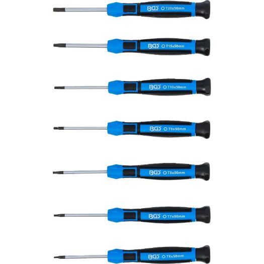 Set preciznih odvijača | T-Star (za Torx) | 7 kom