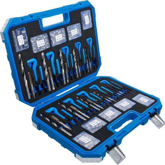 Set za popravak navoja | metrički / inčni | M5 - M12, 1/4" - 1/2" | 320 kom.