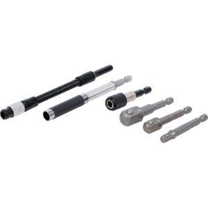 Set adaptera i produžetaka | za električne bušilice | 6 kom