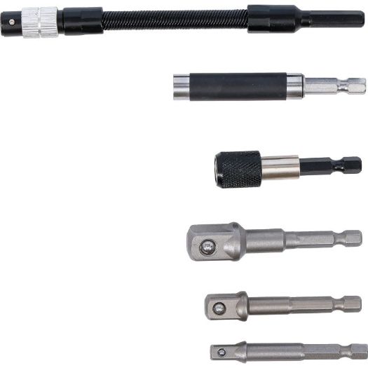 Set adaptera i produžetaka | za električne bušilice | 6 kom