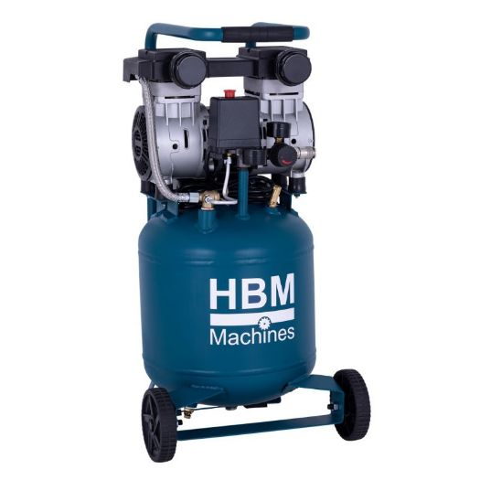 Vertikalni tihi kompresor, 24 L, 10 bar, 1000W