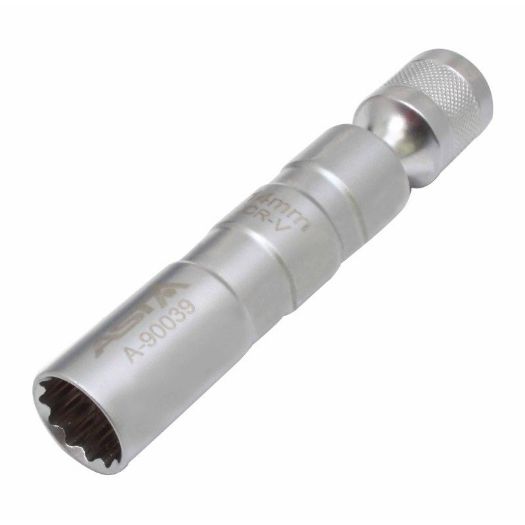 Zglobni nasadni ključ za svjećice | 3/8" | 14 mm