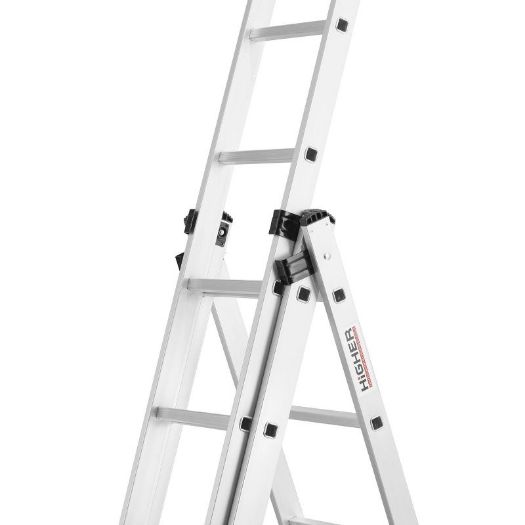 Aluminijske višenamjenske ljestve 4,70 m