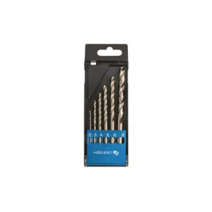 Set svrdla za metal 6 kom HSS M2 DIN 338