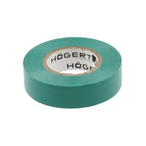 Izolacijska traka pvc 0,13 mm x 19 mm x 20 m zelena