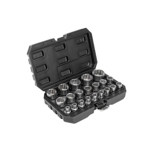 Set nasadnih ključeva 1/2", 21 kom