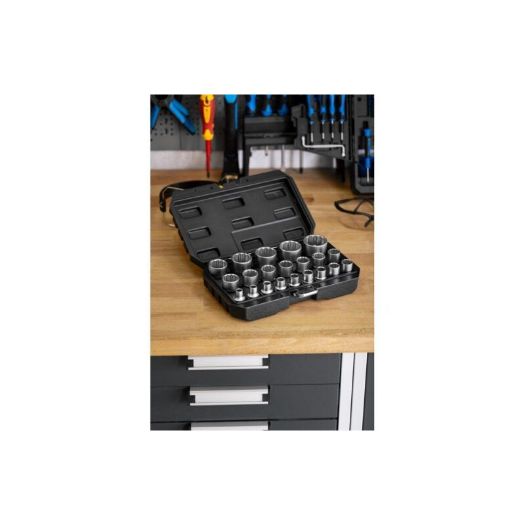 Set nasadnih ključeva 1/2", 21 kom