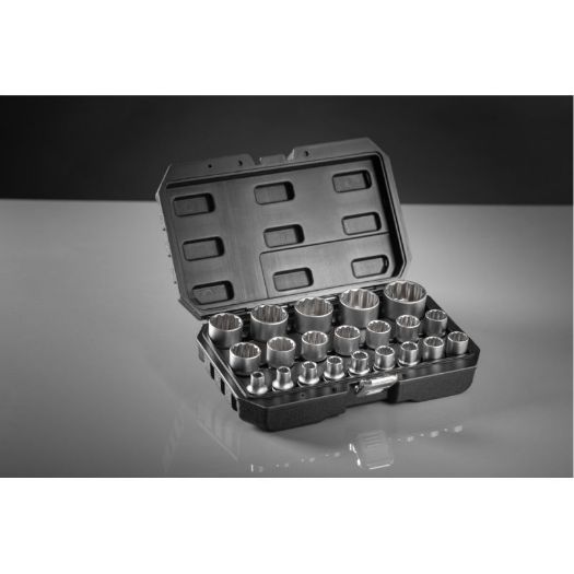 Set nasadnih ključeva 1/2", 21 kom