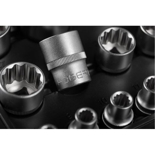 Set nasadnih ključeva 1/2", 21 kom