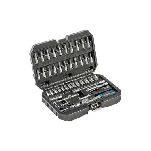 Set nasadnih ključeva i bit nastavaka 1/4", 46 kom, CR-V