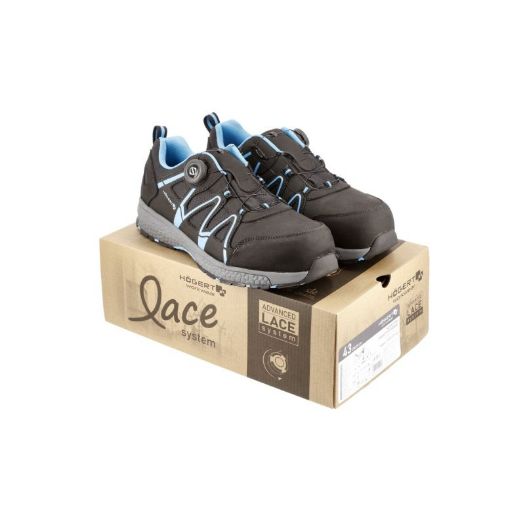 Zaštitne cipele S1P SRC s LACE SYSTEM sustavom tamno sive/plave 44