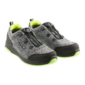 Zaštitne cipele LACE SYSTEM S1PS SR FO siva melange/zelena 43