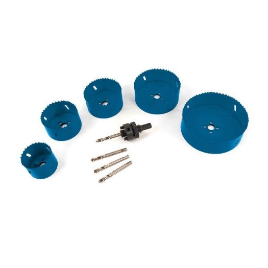 Set BI-metalnih kruna za bušenje | veliki promjeri | 9-dijelni