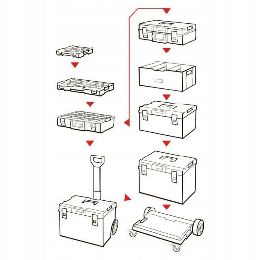 Qbrick System ONE organizer XL 2.0 Long Bin
