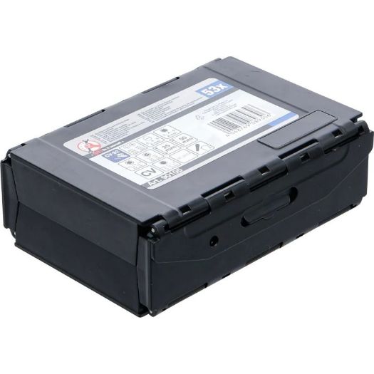 Set bitova i nasadnih ključeva 53 dijela s T-ručkom i čegrtaljkom 1/4"