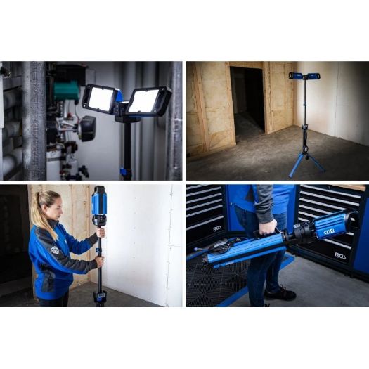 Hibridni Duo SMD LED radni reflektor sa stativom