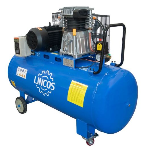 Klipni kompresor zraka 200 L, 3 kW, 400 V, 10 bar