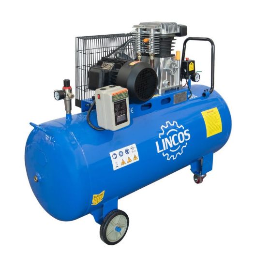 Klipni kompresor zraka 200 L, 3 kW, 400 V, 10 bar