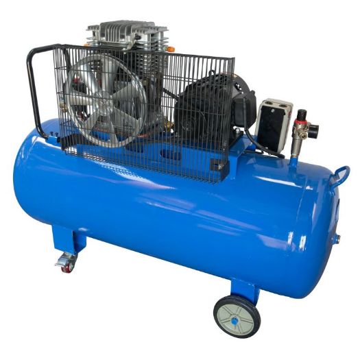 Klipni kompresor zraka 200 L, 3 kW, 400 V, 10 bar