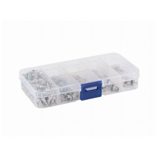 Set ventila za auto klimu 100 kom 10 vrsta za R134a sustave